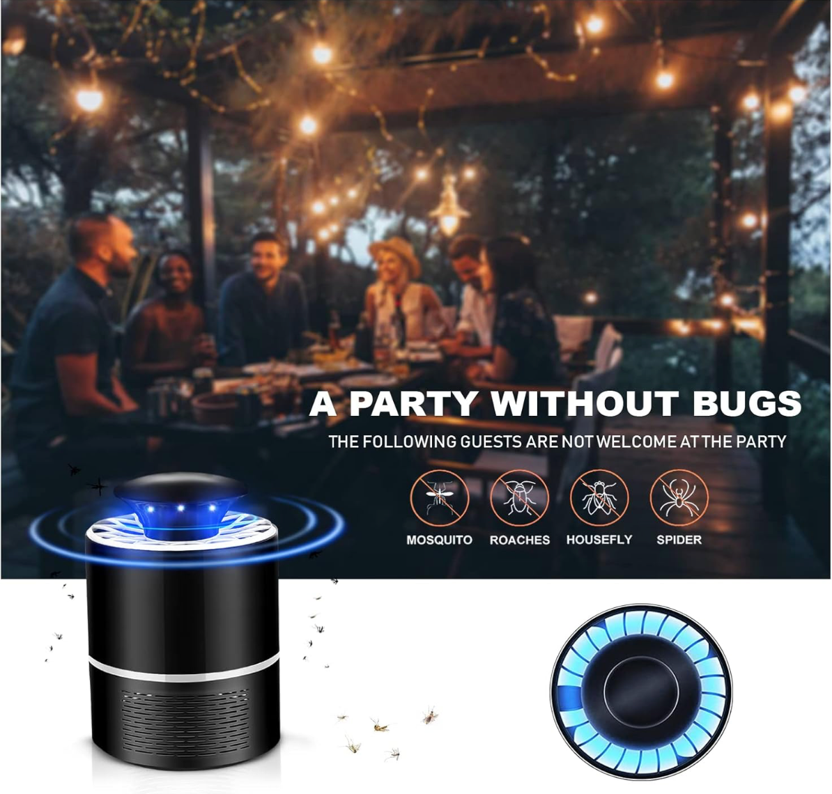 Electric Mosquito Trap Lamp