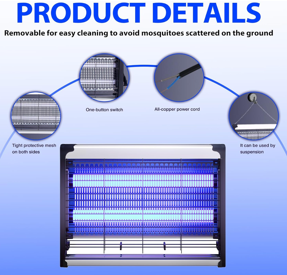 Electric UV Fly & Mosquito Trap