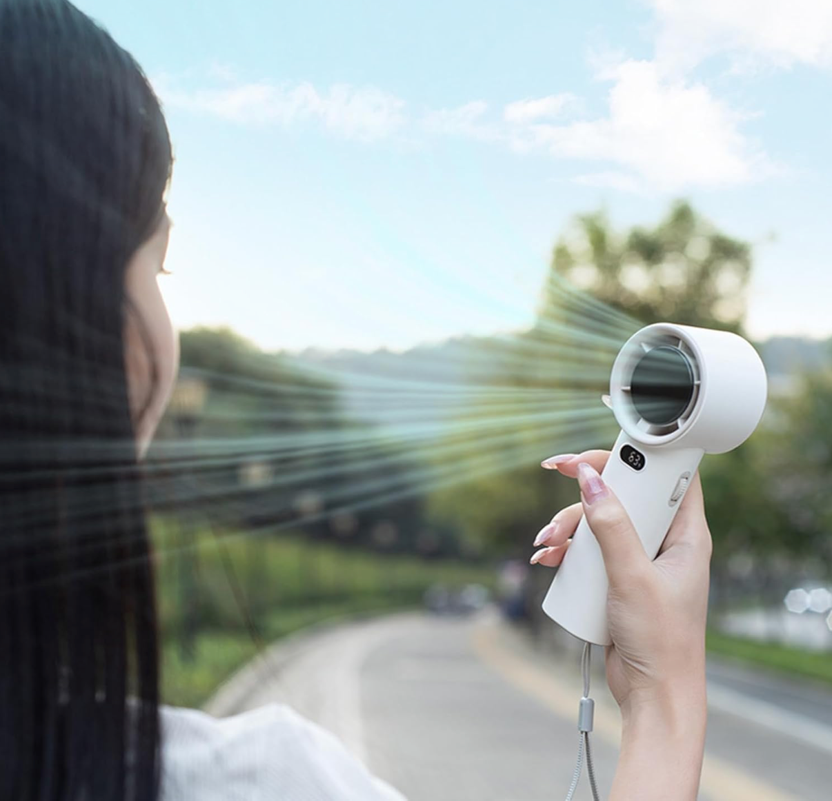 Refrigeration Ice Compress Small Handheld Fan