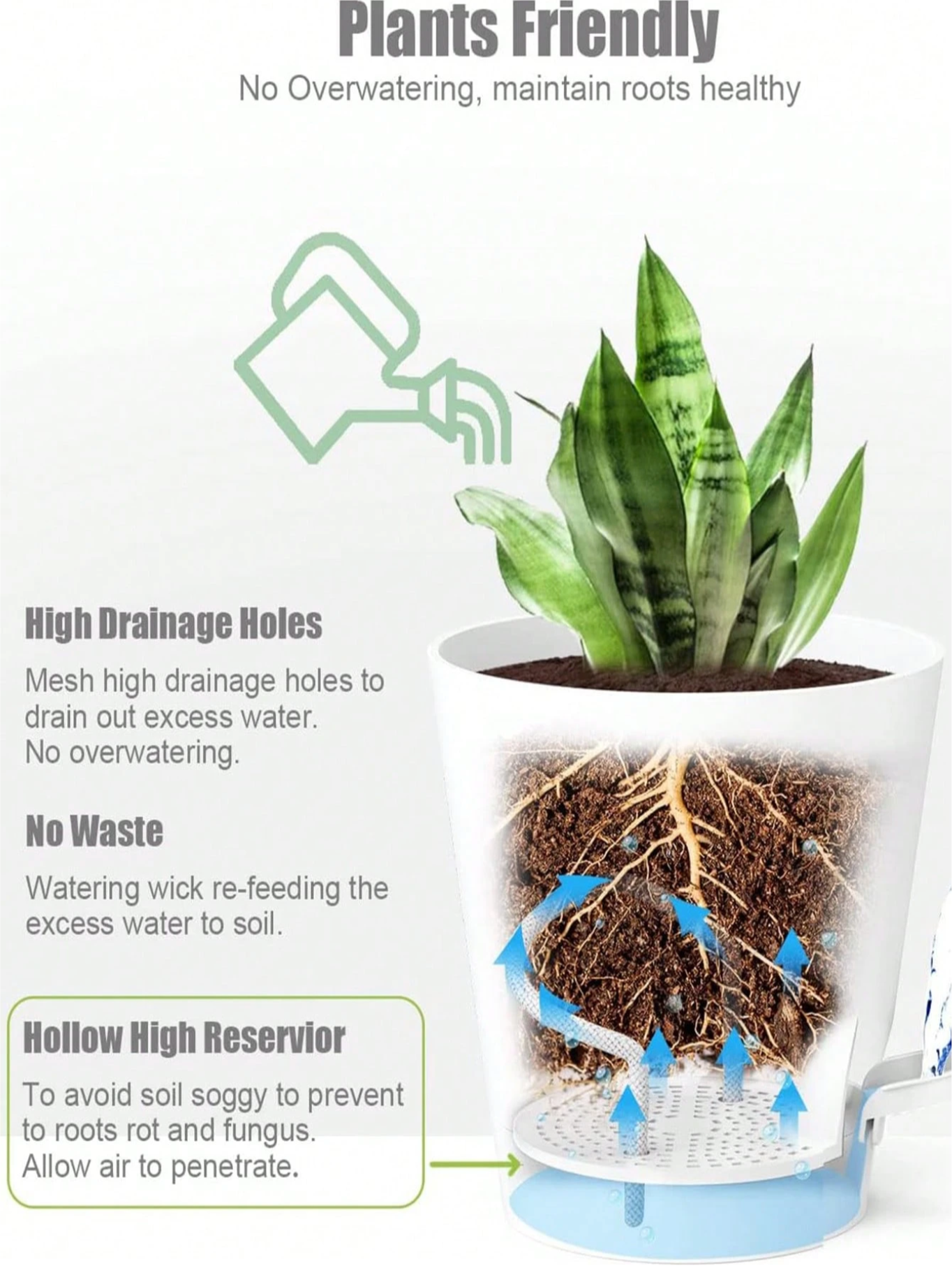 Self-watering Flower Pot