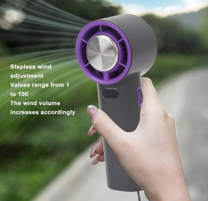 Refrigeration Ice Compress Small Handheld Fan